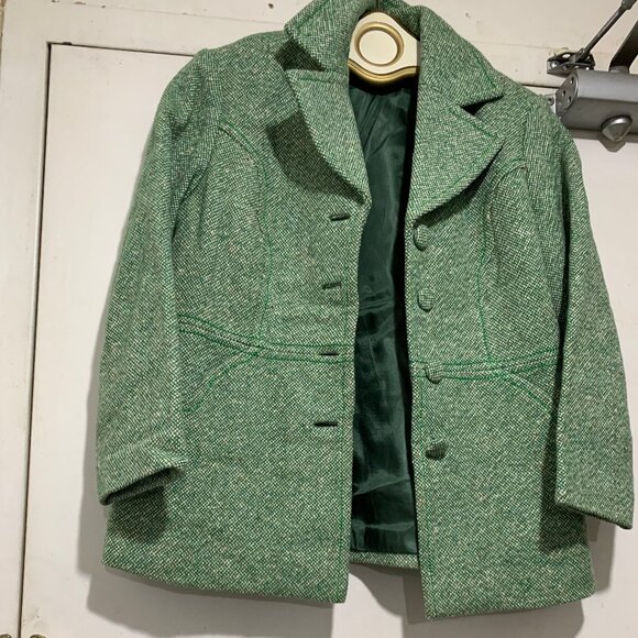 VINTAGE WOMEN'S TAILORED TWEED JACKETS SIZE S/XS - Picture 9 of 11